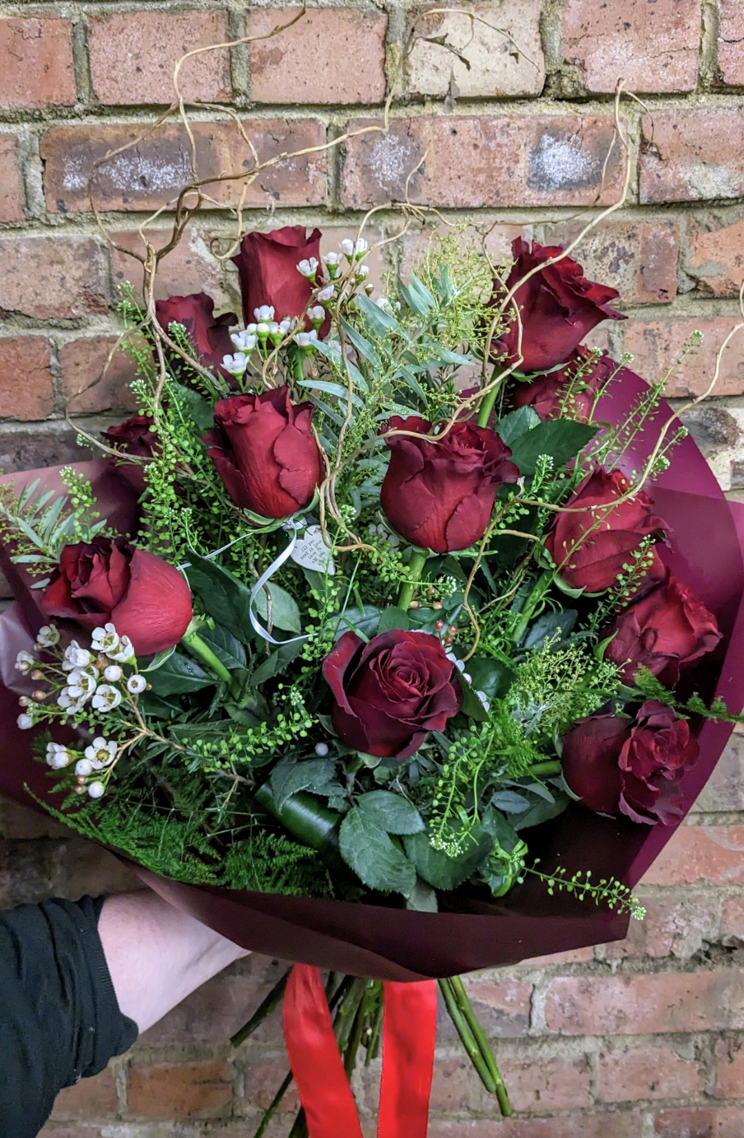 Rose Bouquet - Quality Flowers from Ann's Flowers - Just £50! Shop now at Ann's Flowers