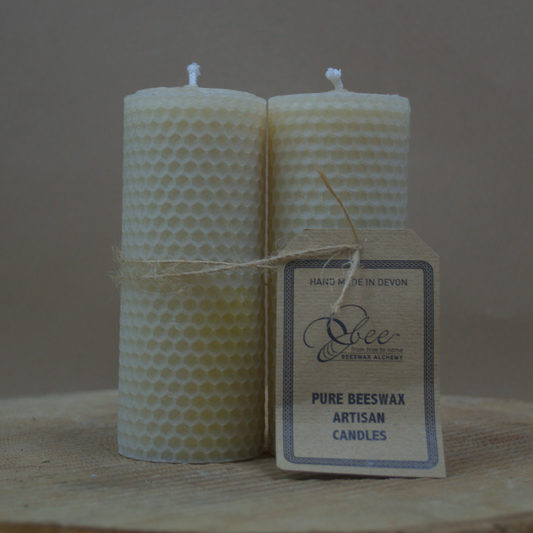 Hand Rolled Beeswax Candles - Quality Flowers from Beeswax Alchemy - Just £12! Shop now at Ann's Flowers