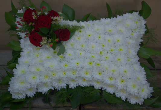 Based Pillow - Quality Flowers from Ann's Flowers - Just £65! Shop now at Ann's Flowers